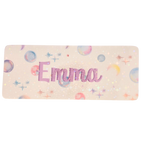 Bokmerke – personlig med navn (holografisk stjerneeffekt) | 6 x 15 cm