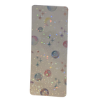 Bokmerke – personlig med navn (holografisk stjerneeffekt) | 6 x 15 cm