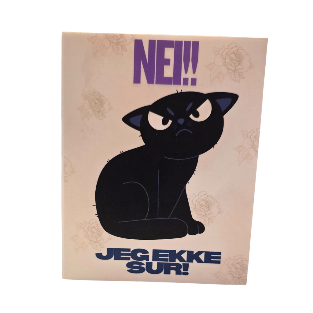 Humorkort – “NEI!! Jeg ekke sur!”