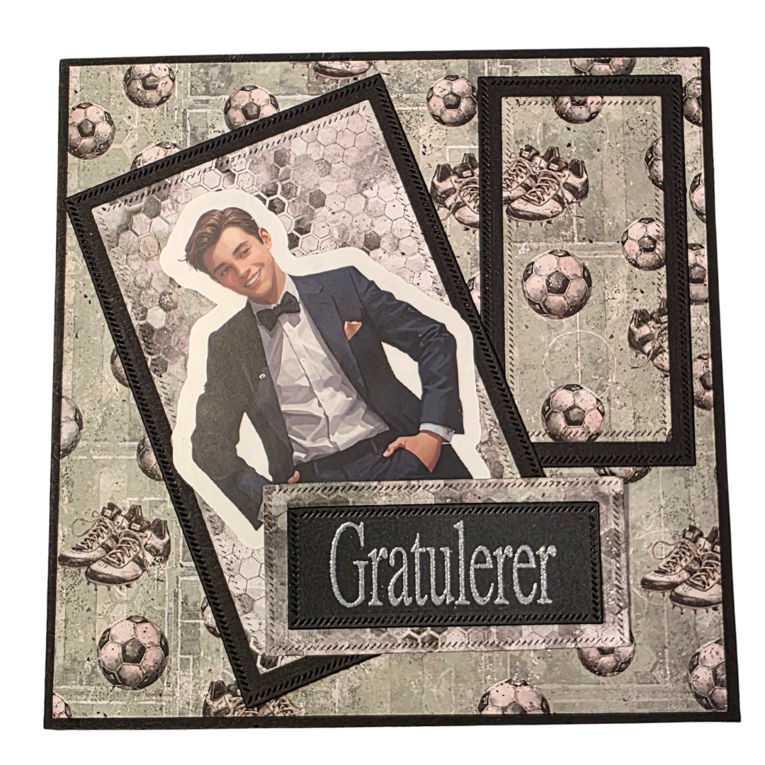 Målfeiring – kort til ungdomsgutt (fotball)