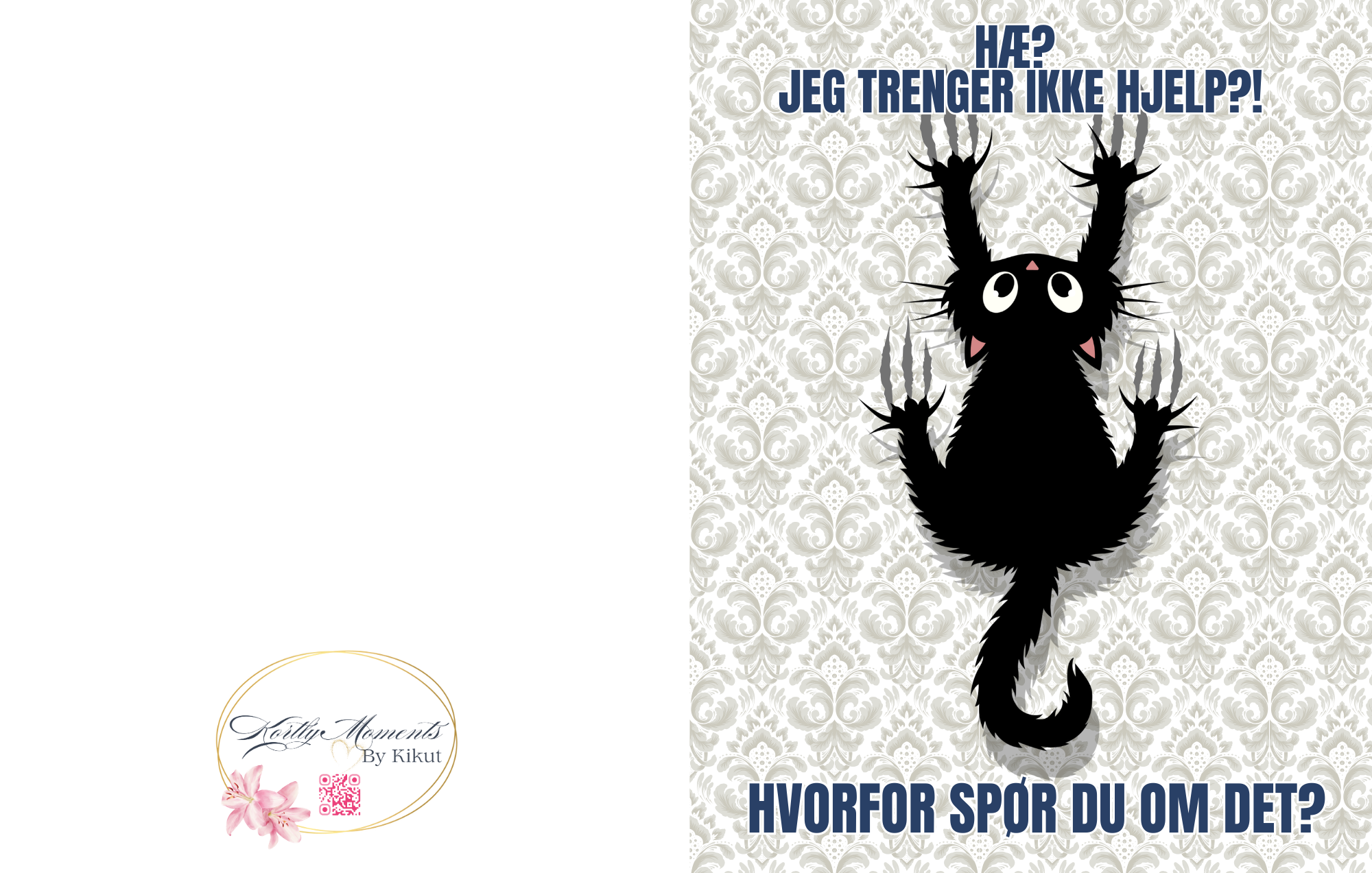 ✨ Humoristisk bursdagskort for stae venner og familie ✨