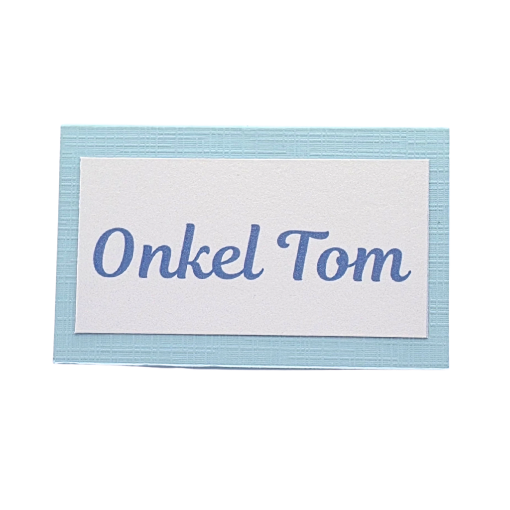 Bryllupspakke – Blå med perlemor