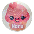 Personlige klistremerker til barn (med navn + tlf/klasse)