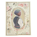 Håndlaget konfirmasjonskort til jente (romantisk blomsterdesign + gullglitterdetaljer)