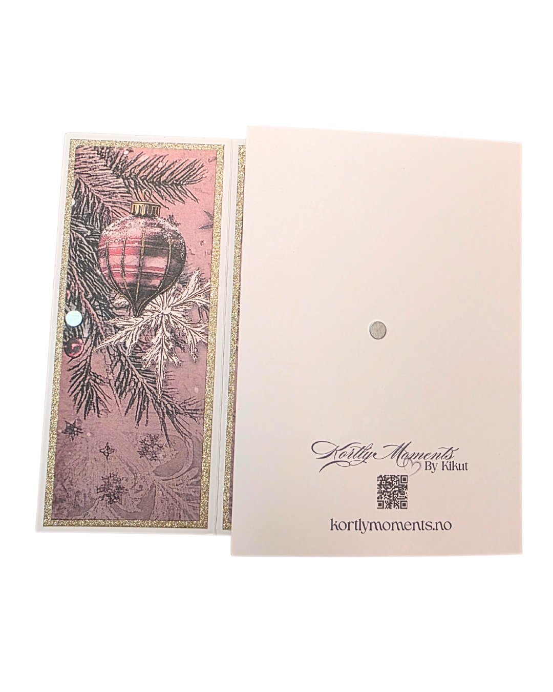 Julehilsen med gavekonvolutt