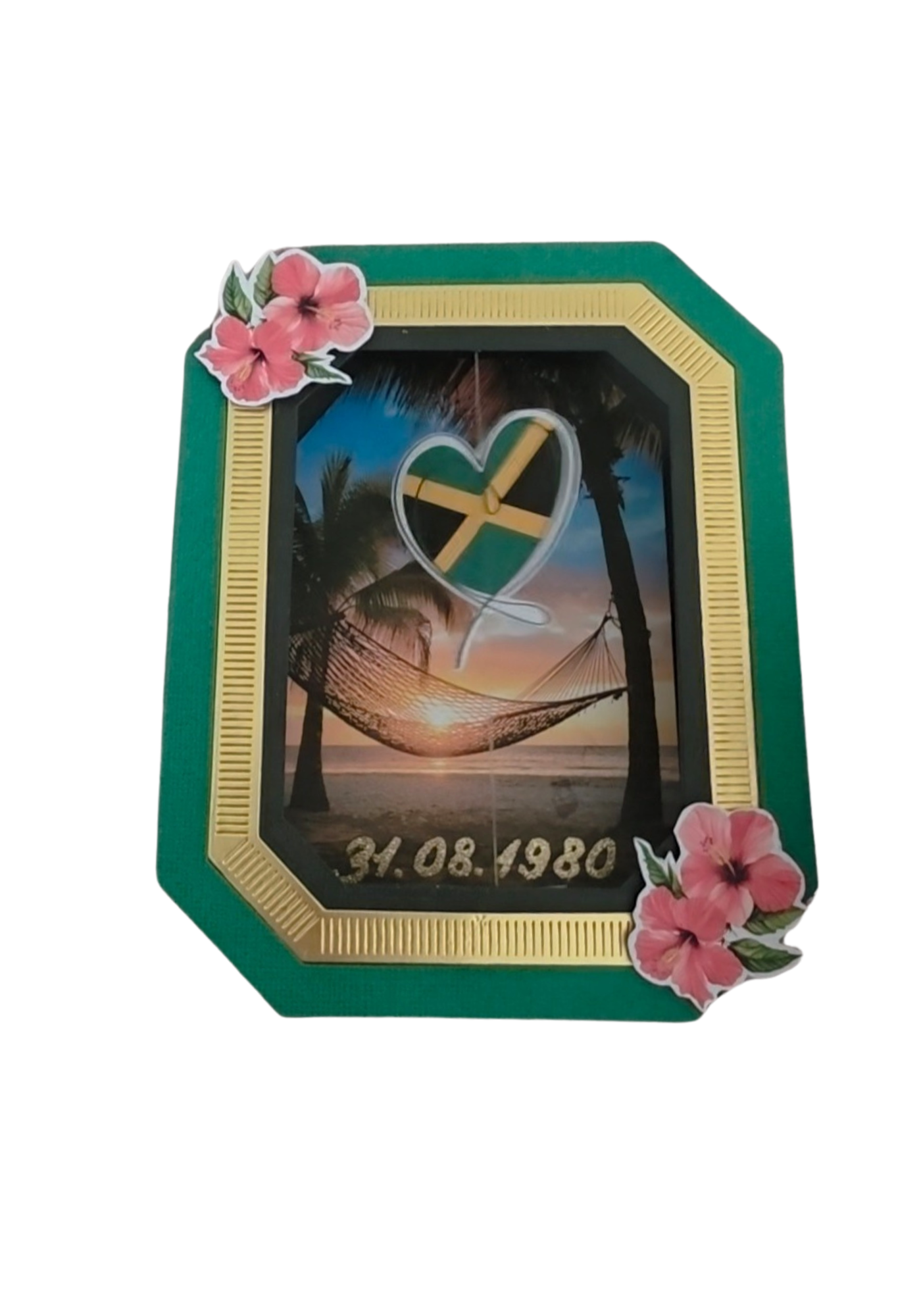 Bursdagskort inspirert av Jamaica