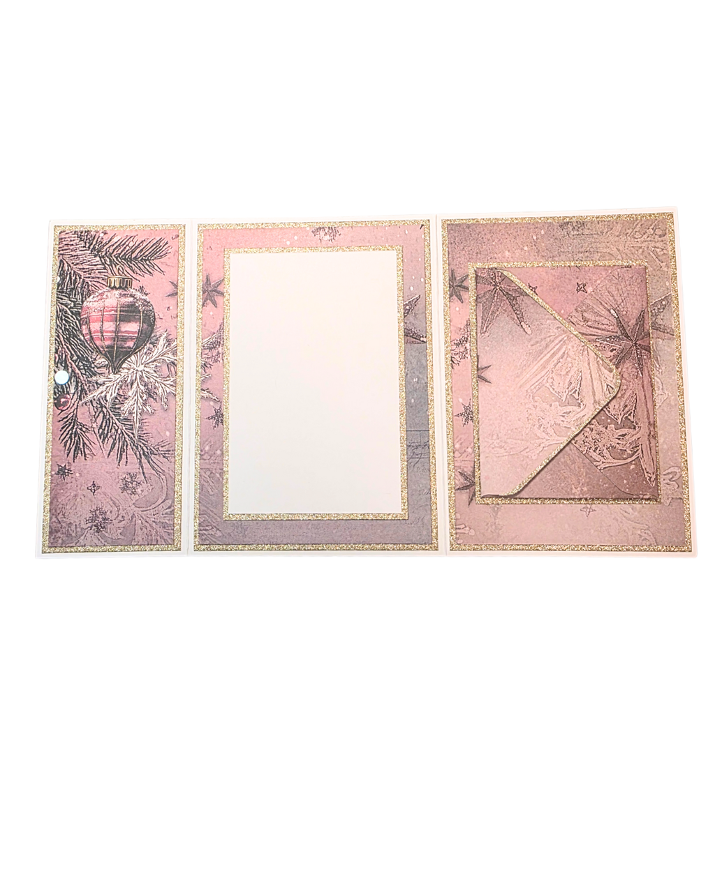 Julehilsen med gavekonvolutt