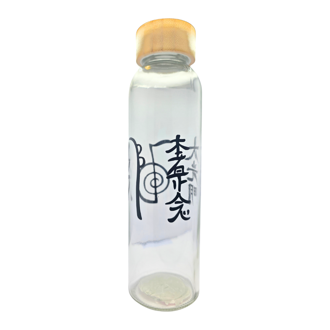 Reiki-flaske (0,5 L) – 4 reiki-symboler