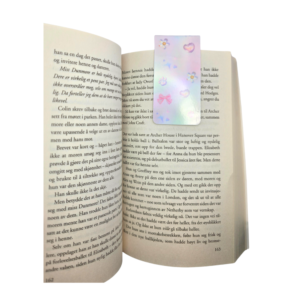 Bokmerkebundle - små magnetiske bokmerker