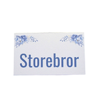 Bryllupspakke – Blå med perlemor