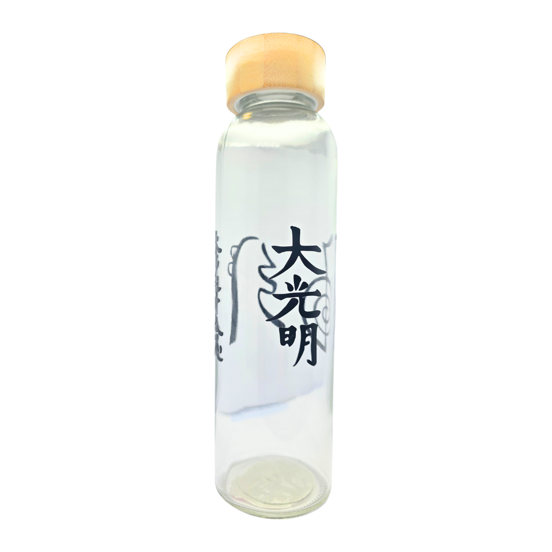 Reiki-flaske (0,5 L) – 4 reiki-symboler