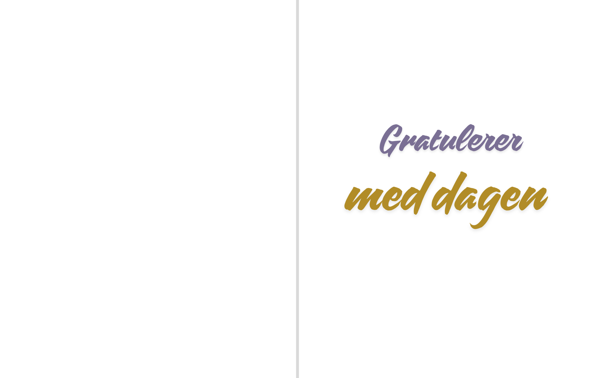 Humorkort – “NEI!! Jeg ekke sur!”