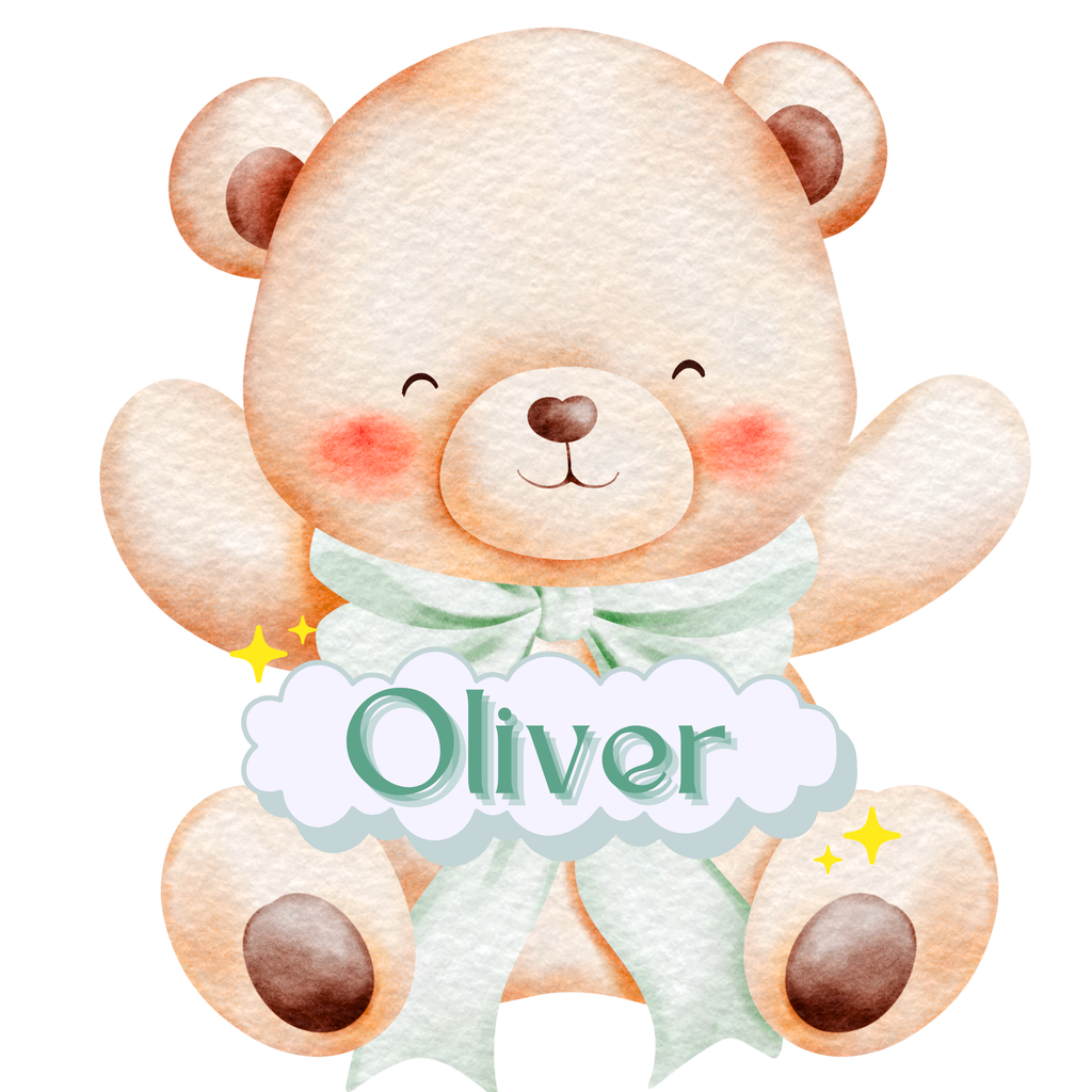 Personlige klistremerker til barn (med navn + tlf/klasse)