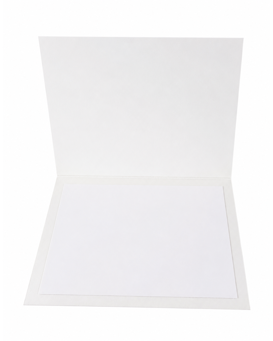 Gratulerer-kort i Elegant-serien – perlehvit med regnbueskimmer (15 x 11 cm)