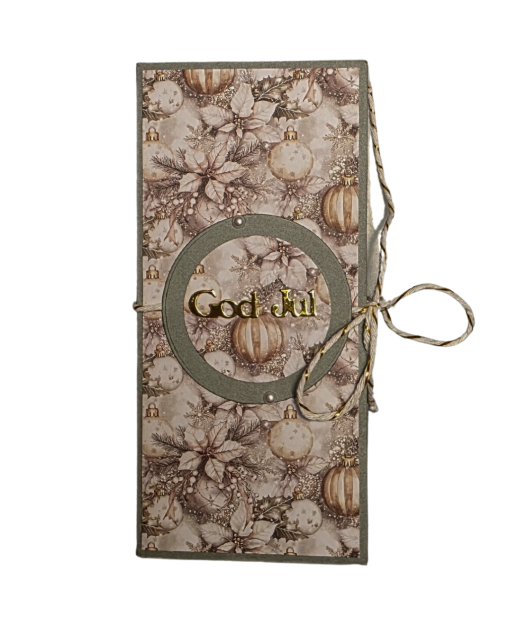 Eksklusivt julekort med tags