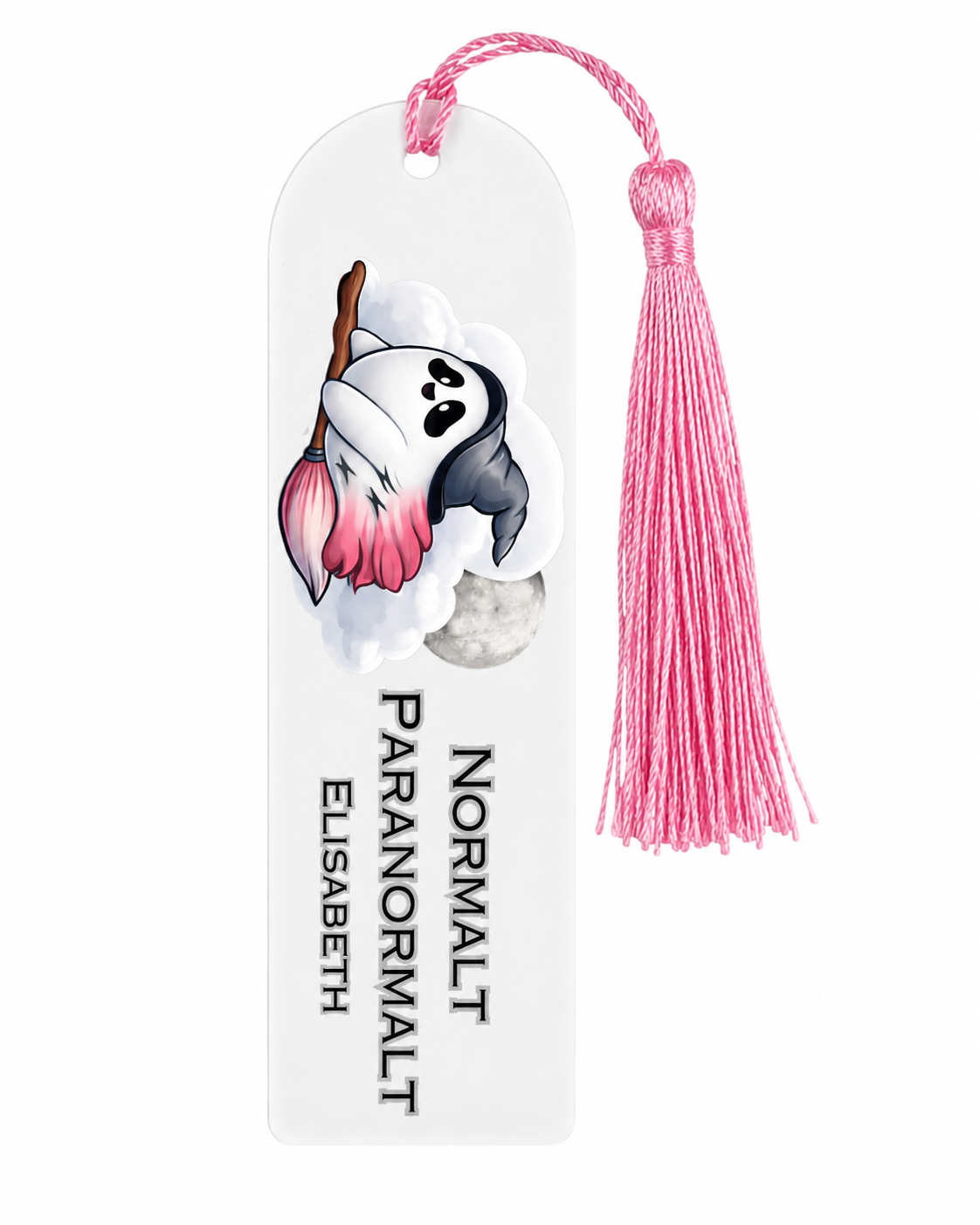 Normalt Paranormalt – Bokmerke med dusk | Velg farge