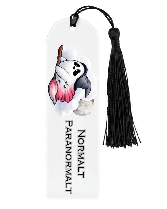 Normalt Paranormalt – Bokmerke med dusk | Velg farge