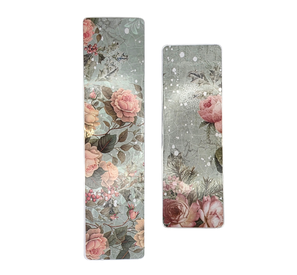 Vinterrose – bokmerke i to størrelser