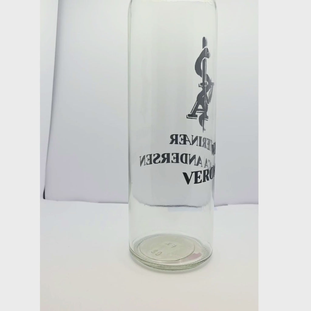 Firmaflaske (0,5 L) – logo + firmanavn