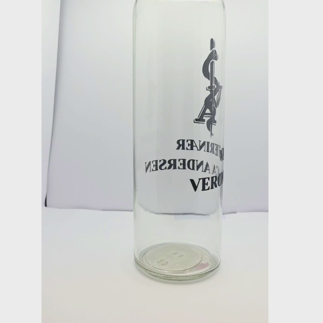 Firmaflaske (0,5 L) – logo + firmanavn