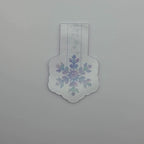 Snøkrystall magnetisk bokmerke