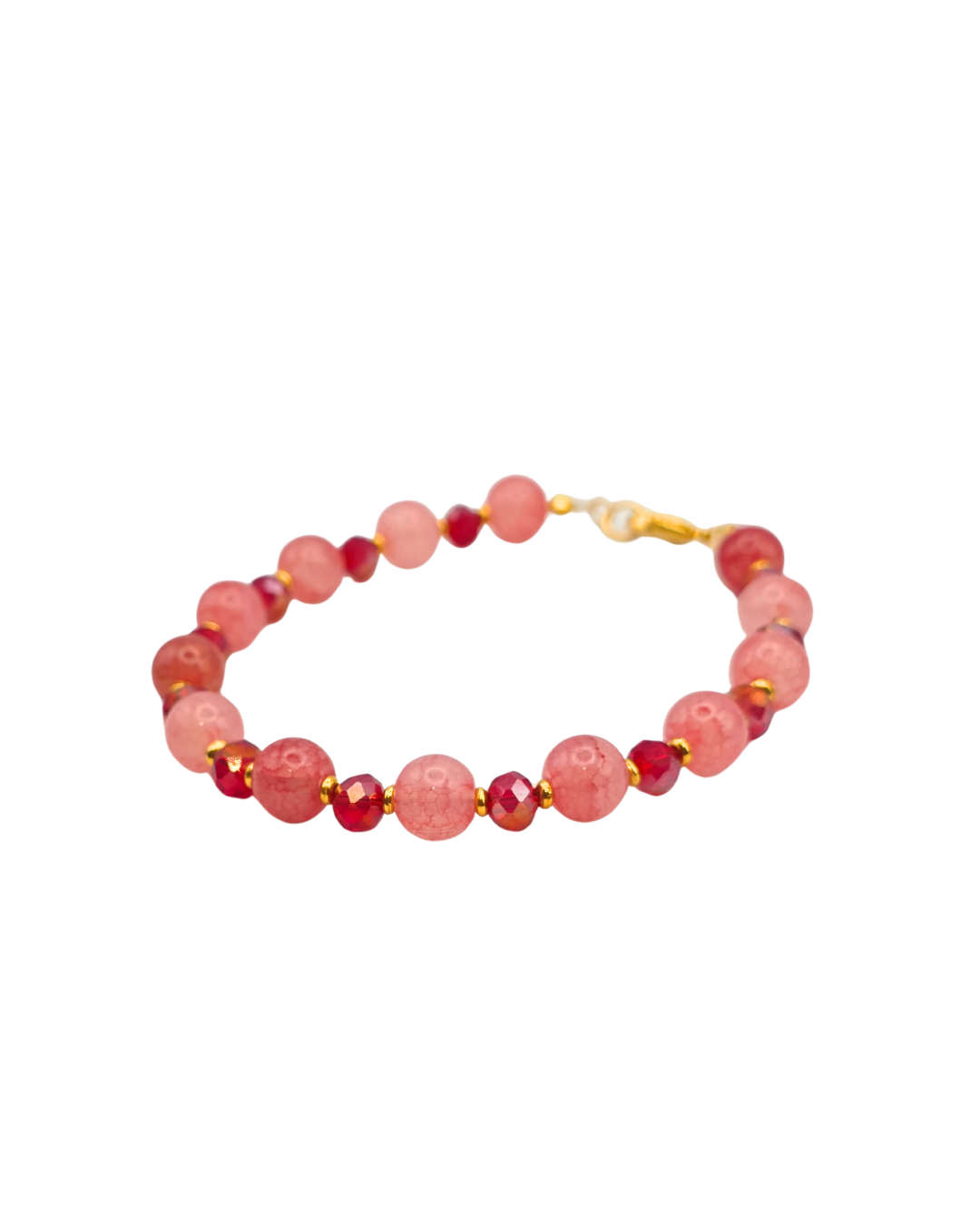 Unike, håndlagde armbånd i flere farger