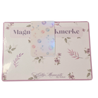 Magnetisk bokmerke – Pastellbobler