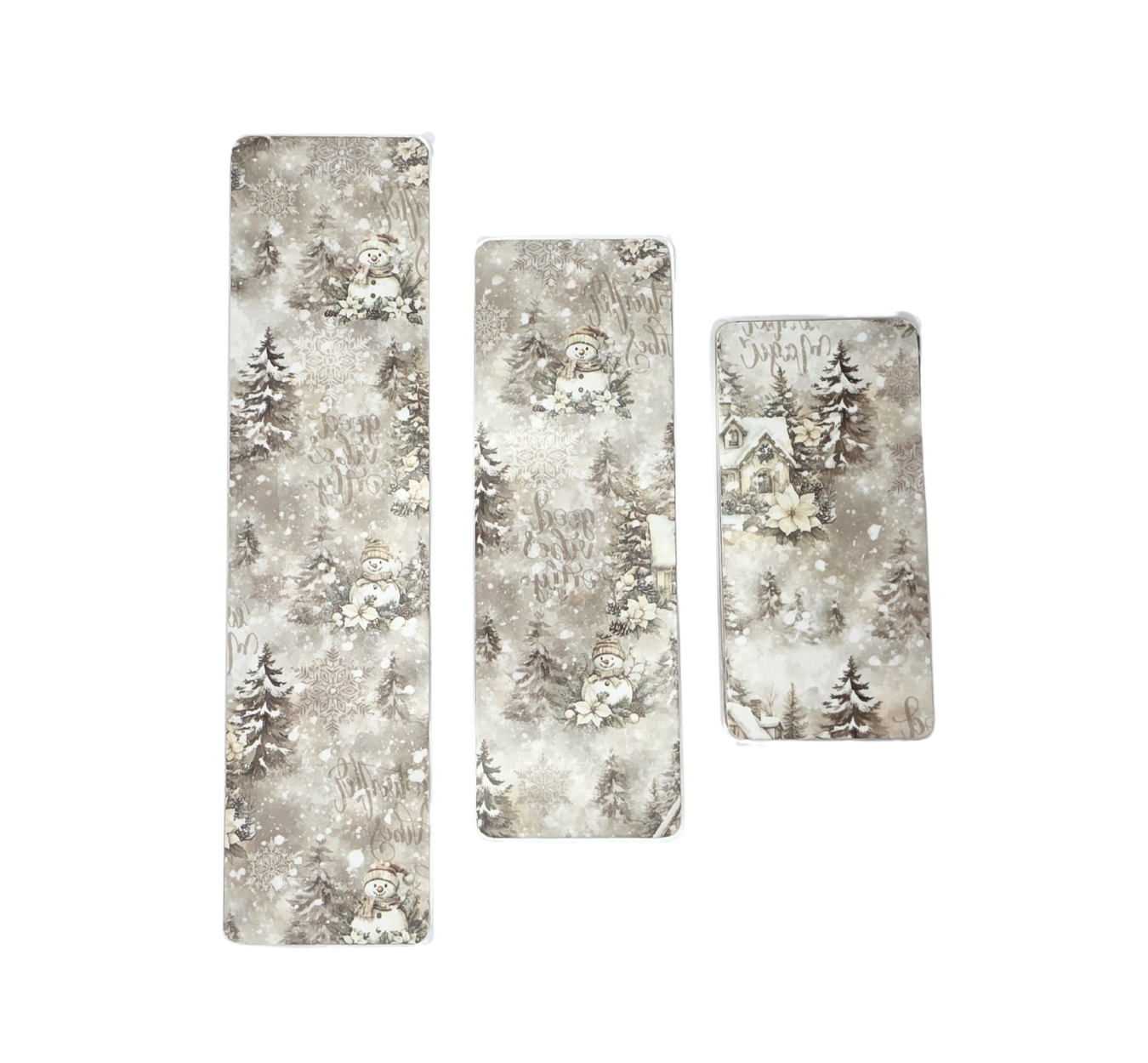 Vinterdrøm – bokmerkesett i tre størrelser